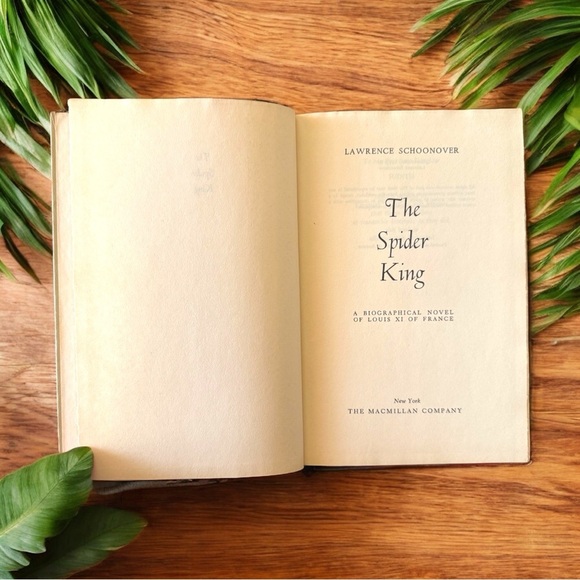 VINTAGE The Spider King by Lawrence Schoonover (1954) - Biographical Novel - Picture 5 of 9